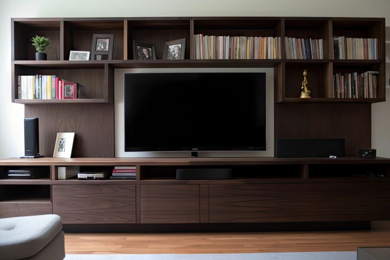 Built In Tv Cabinetry in Alexandria, VA